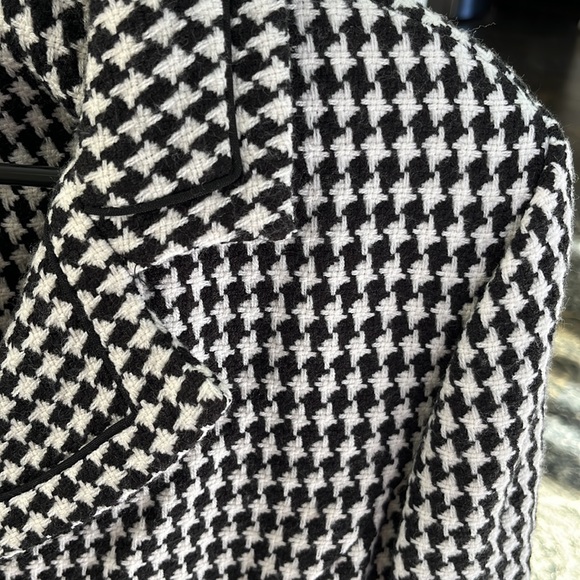 Sag Harbor houndstooth jacket! Sz 14 EUC - Picture 2 of 9